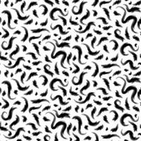 Grunge Fluffy Seamless Pattern vector