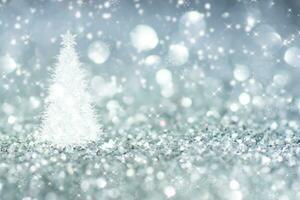 Sparkling Glitter bokeh Background. photo