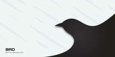 flying bird background over white background vector