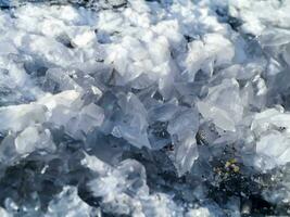 Close up Quartz stone texture images background. photo