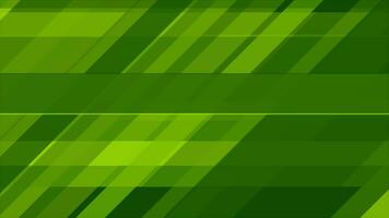 Bright green tech abstract geometric video animation