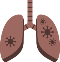 Lungs cancer medical icon png