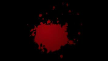 Blood Splash or Ink Effect 4K Resolution Video Free Download