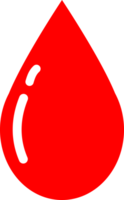 rojo soltar sangre icono png