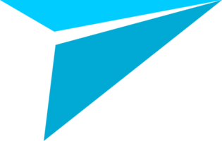 papier avion en volant icône png