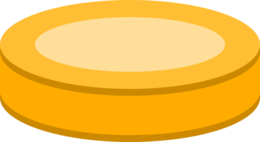 Golden coin icon png