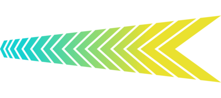 Geschwindigkeit Chevron Grün Gradient Farben abstrakt transparent Hintergrund png