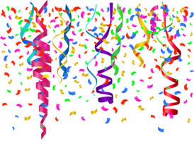 confetti PNG transparant