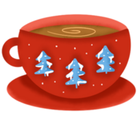 un taza de chocolate png