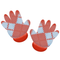 cute winter gloves png