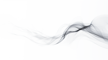 AI generated smoke isolated on transparent background. png