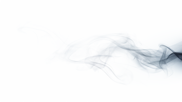 AI generated smoke isolated on transparent background. png