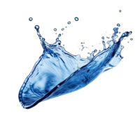 AI generated Wave splash isolated on transparent background. png