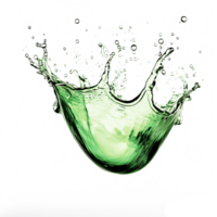 ai generiert Welle Spritzen isoliert auf transparent Hintergrund. png