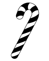 Candy cane for Christmas decoration png