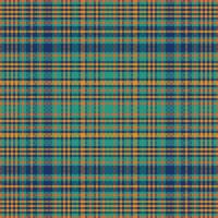 Tartan plaid pattern with texture and summer color. vector