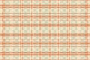 Tartan plaid pattern with texture and summer color. vector