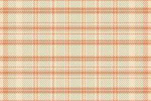 Tartan plaid pattern with texture and summer color. vector