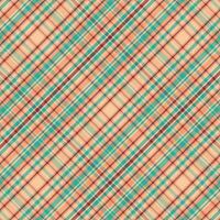 Tartan plaid pattern with texture and summer color. vector