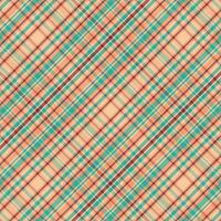 Tartan plaid pattern with texture and summer color. vector