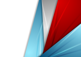 Blue and red abstract corporate glossy background png
