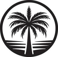 Palm Tree vector logo silhouette, Palm Icon vector 15