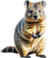 AI generated A close-up image of a Quokka. Ai-Generated. png