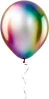 AI generated Image of the New Year balloons. Ai-generated. png