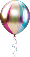 AI generated Image of the New Year balloons. Ai-generated. png