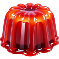 AI generated Delicious Realistic Red jelly. AI Generative png