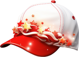 AI generated Cute Christmas Fantasy Cap png