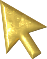 gouden pijl illustratie png