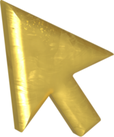 gouden pijl illustratie png