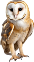 AI generated barn owl png