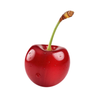 AI generated Fresh cherry on transparent background png