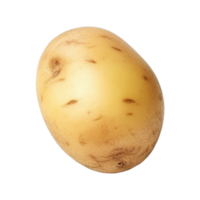 ai gerado batata isolado em transparente fundo png