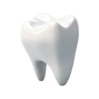 ai generato dentale modello di un' dente, illustrazione come un' concetto di dentale visita medica di denti su trasparente sfondo png