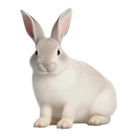 AI generated Funny bunny or baby rabbit for Easter Day png