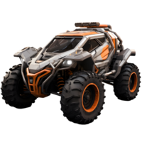 AI generated Modern concept car off road vehicle png