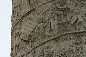 Scenes of Roman siege with testudo photo