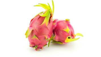 Vibrant Isolated Dragonfruit. Exotic Tropical Fruit Concept, Organic and Ripe, Healthy Dragon Fruit photo