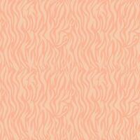 Zebra fur seamless pattern with color of the year 2024 Peach Fuzz. Texture of striped animal skin. Fashion and luxury textile design. Ideal for print, fabric, backdrop, cover, banner, wrapping paper vector