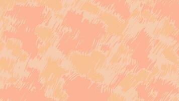 Abstract background with color of year 2024 Peach Fuzz. Abstract oblique lines, stains and scribbles. Rough strokes of paint. Hand drawn vector illustration. For website background, presentation
