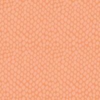 Snake skin seamless pattern with color of year 2024 Peach Fuzz. Texture of scales of crocodile, alligator, lizard, reptile. Fashion and luxury textile design. For print, banner, cover, wrapping paper. vector