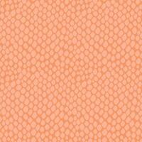 Snake skin seamless pattern with color of year 2024 Peach Fuzz. Texture of scales of crocodile, alligator, lizard, reptile. Fashion and luxury textile design. For print, banner, cover, wrapping paper. vector