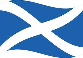 Flag of Scotland. Scotland flag vector