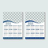 vector 2024 annual planner calendar template schedule events or tasks vector