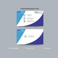 Corporate Business Card vector