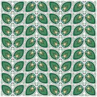 Vector abstract background with floral ornament