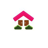 CUTE HOME ICON vector